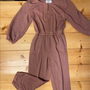 Old Navy Girls French Terry Jumpsuit. Size 8 (M)